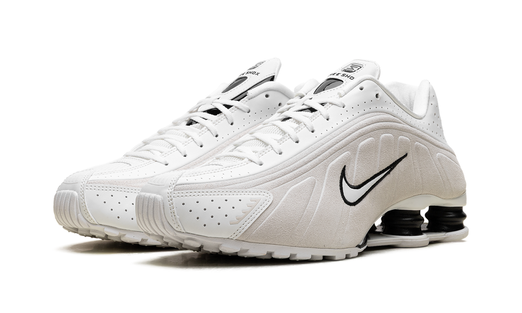 Shox R4 WMNS"White Black Suede" HQ7739 100