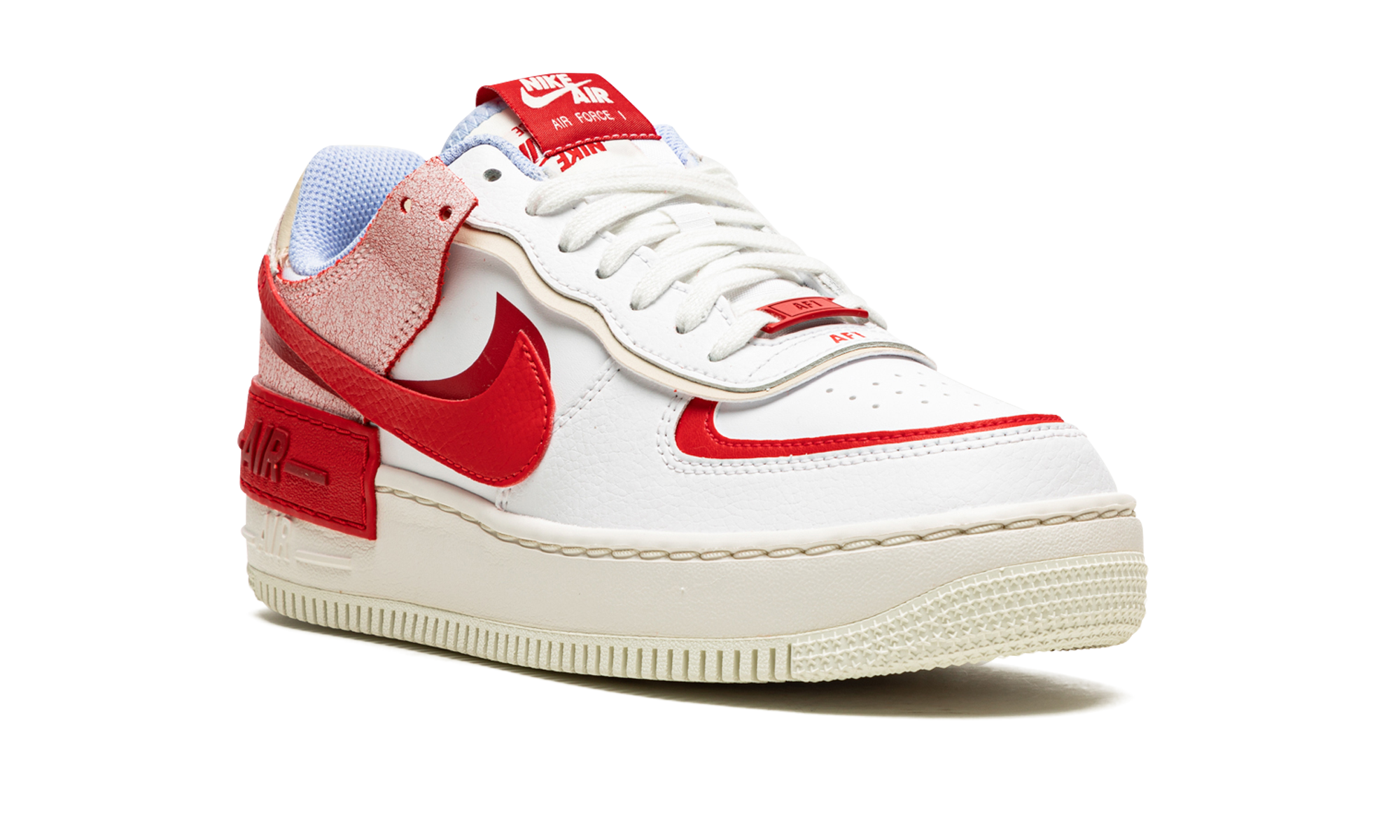 AIR FORCE 1 LO SHADO MNS WMNS"Red Cracked Leather" CI0919 108