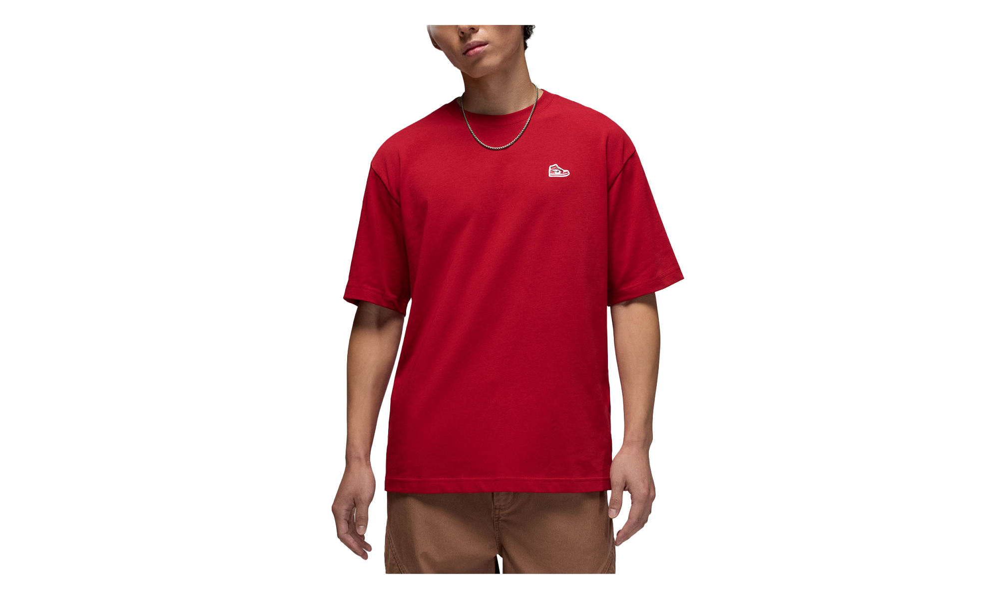 Sneaker Patch T-Shirt "Red" HJ2326 687