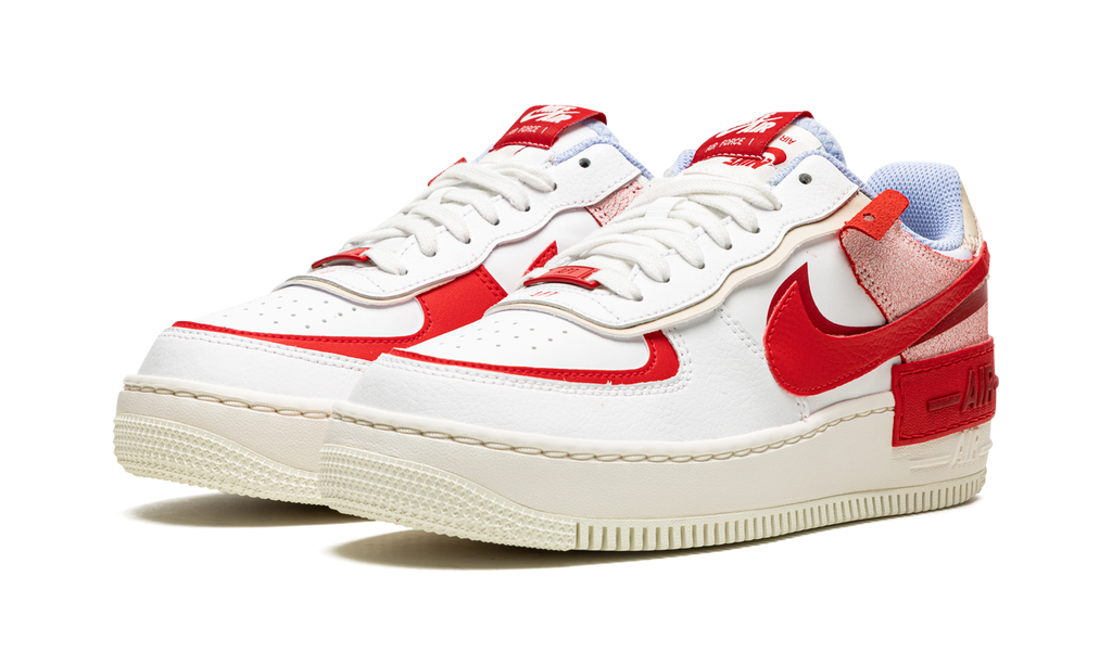 AIR FORCE 1 LO SHADO MNS WMNS"Red Cracked Leather" CI0919 108