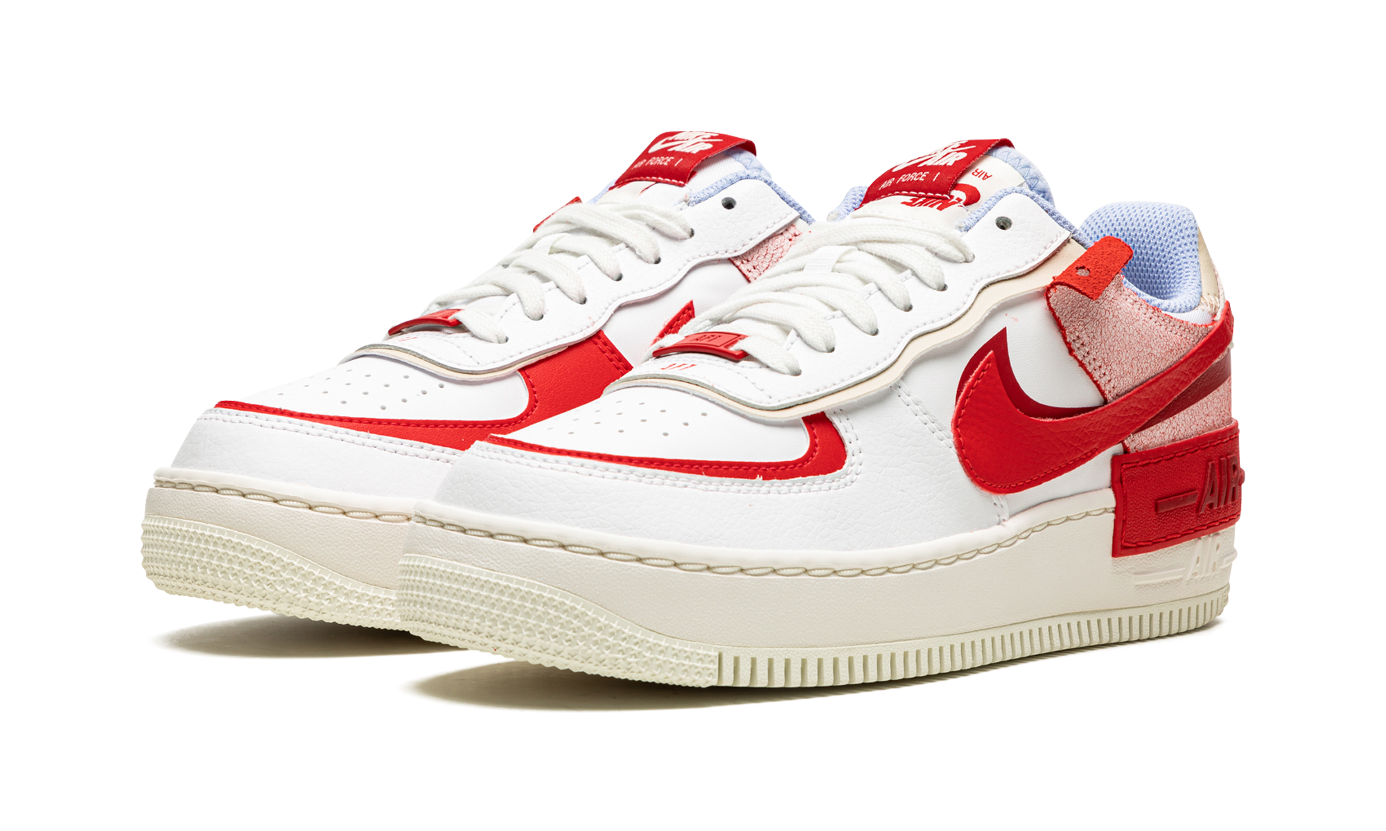 AIR FORCE 1 LO SHADO MNS WMNS"Red Cracked Leather" CI0919 108