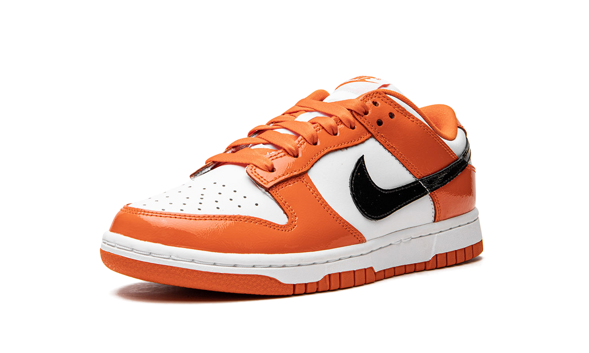 DUNK LO MNS WMNS"Orange/ Black Patent Leather" DJ9955 800