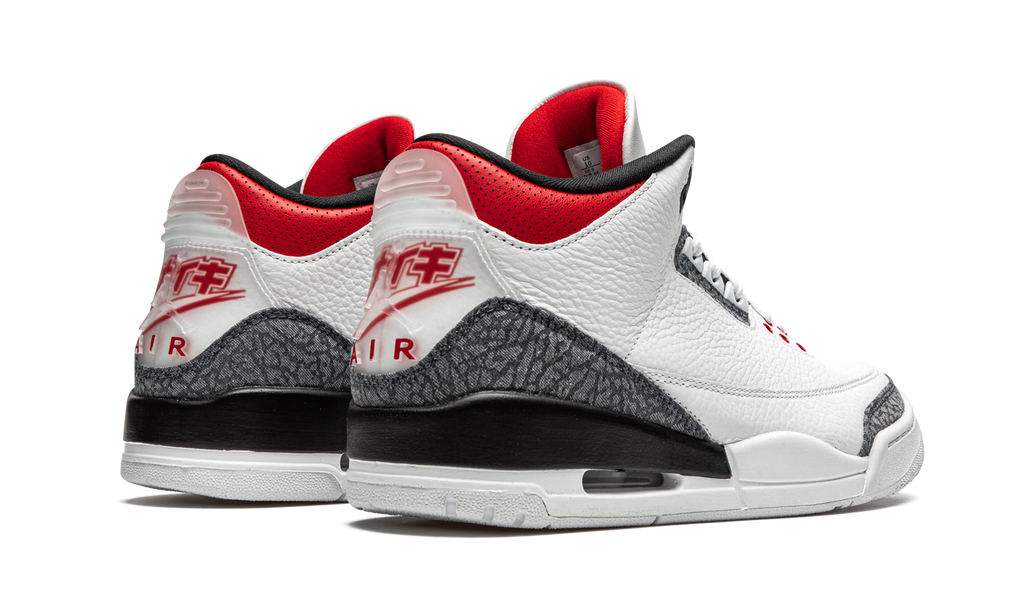 3 Retro SE-T Denim "Japan Exclusive - Fire Red" CZ6433 100