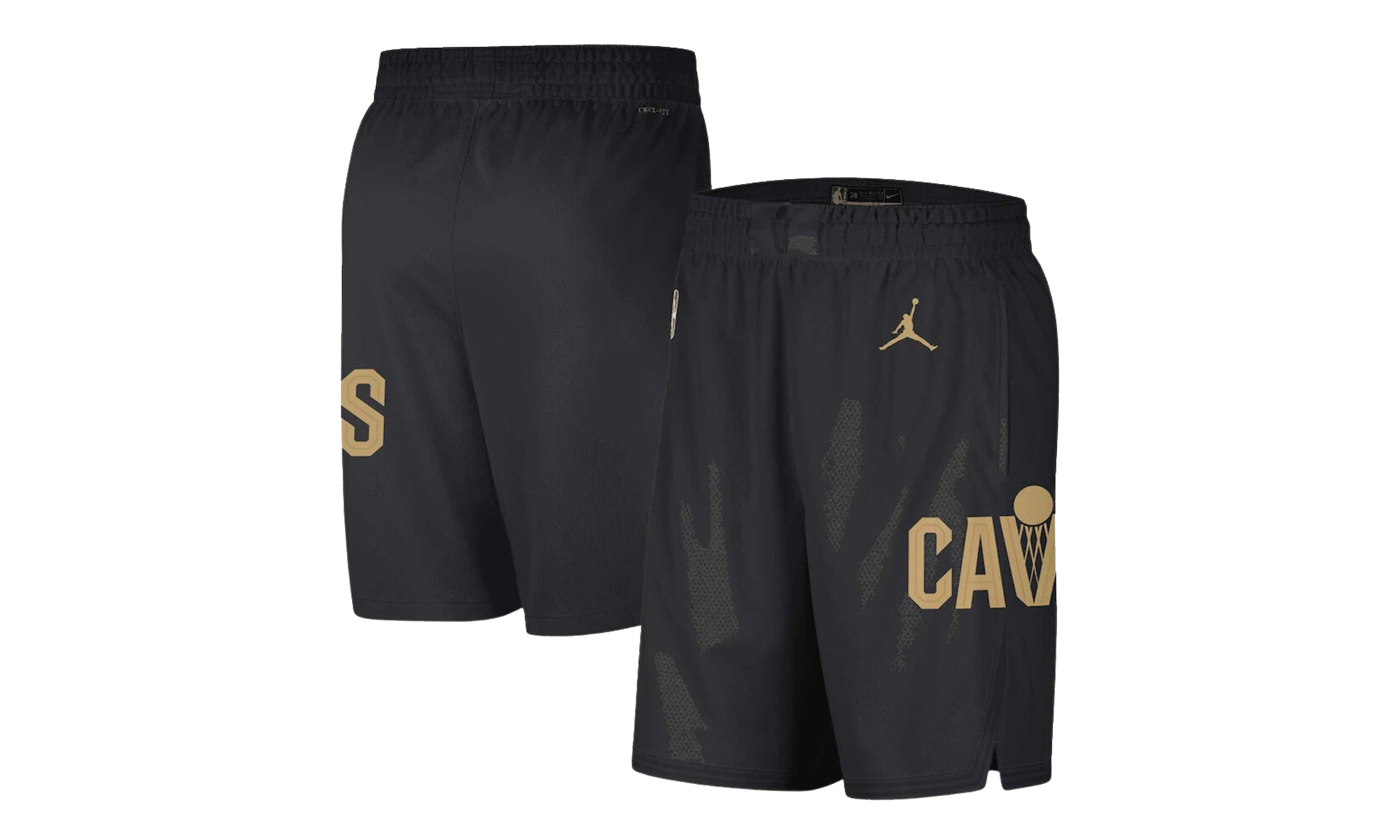 NBA Cavs Basketball Shorts "Black" CV9556 010