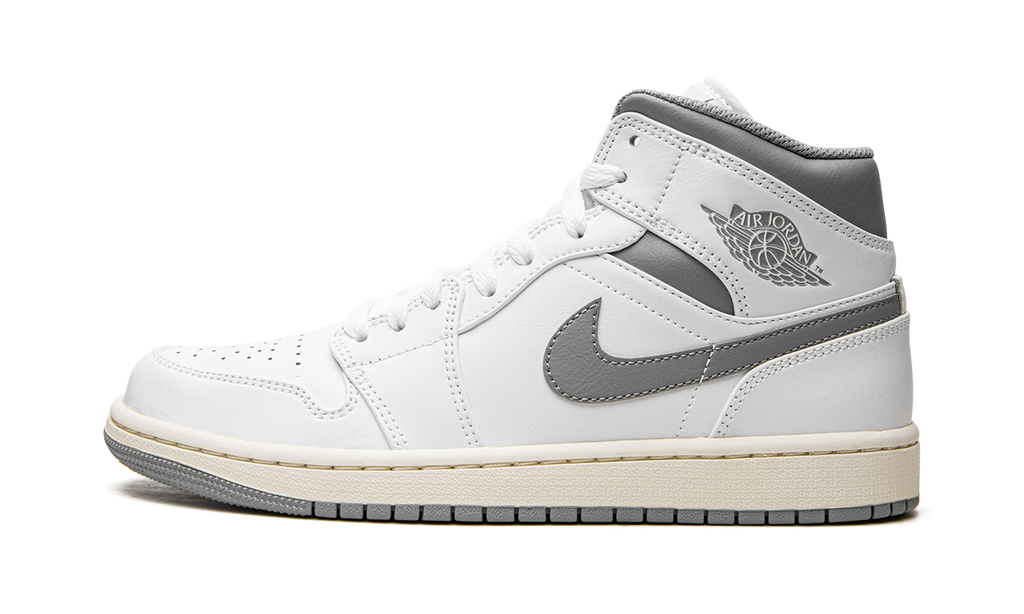 1 Mid "White / Stealth Grey" 554724 135