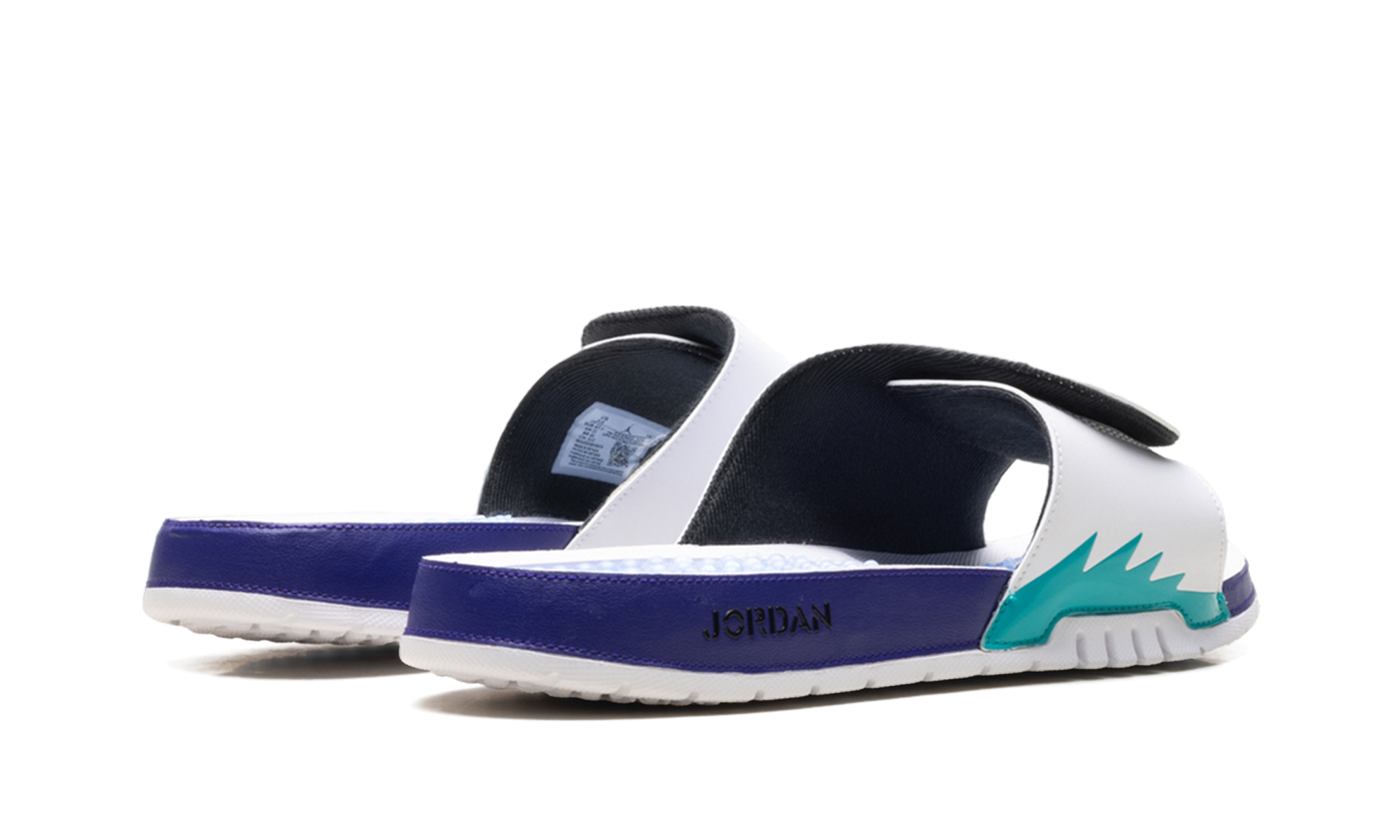 Hydro 5 Retro Slide "White New Emerald Grape Ice Black" 555501 103