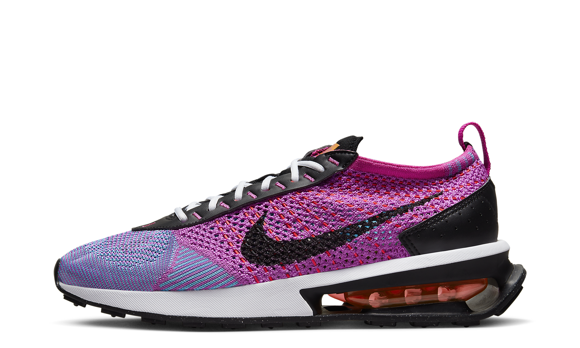 AIR MAX FLYKNIT RACER WMNS "FUCHSIA DREAM/BLACK/BALTIC BLUE/VIVID ORANGE" FD0822 500