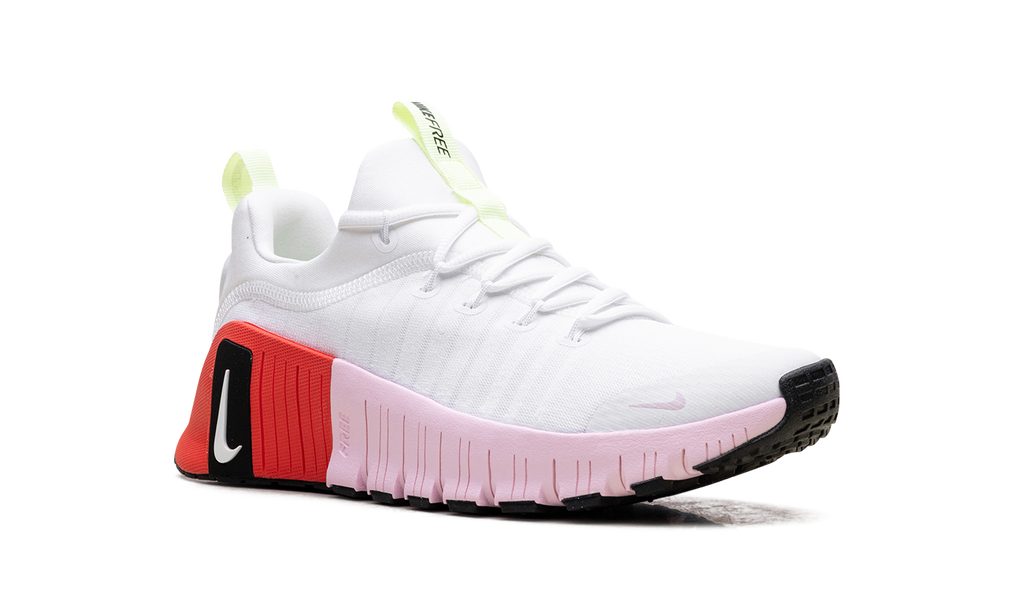 Free Metcon 6 WMNS"White Barely Volt Bright Crimson Pink Foam" IB4526 100