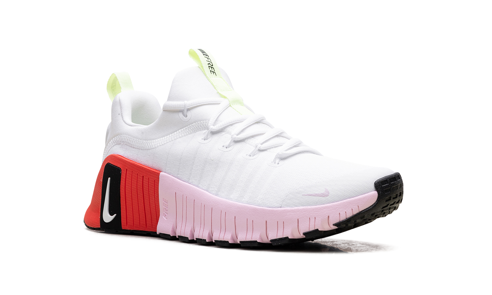 Free Metcon 6 WMNS"White Barely Volt Bright Crimson Pink Foam" IB4526 100
