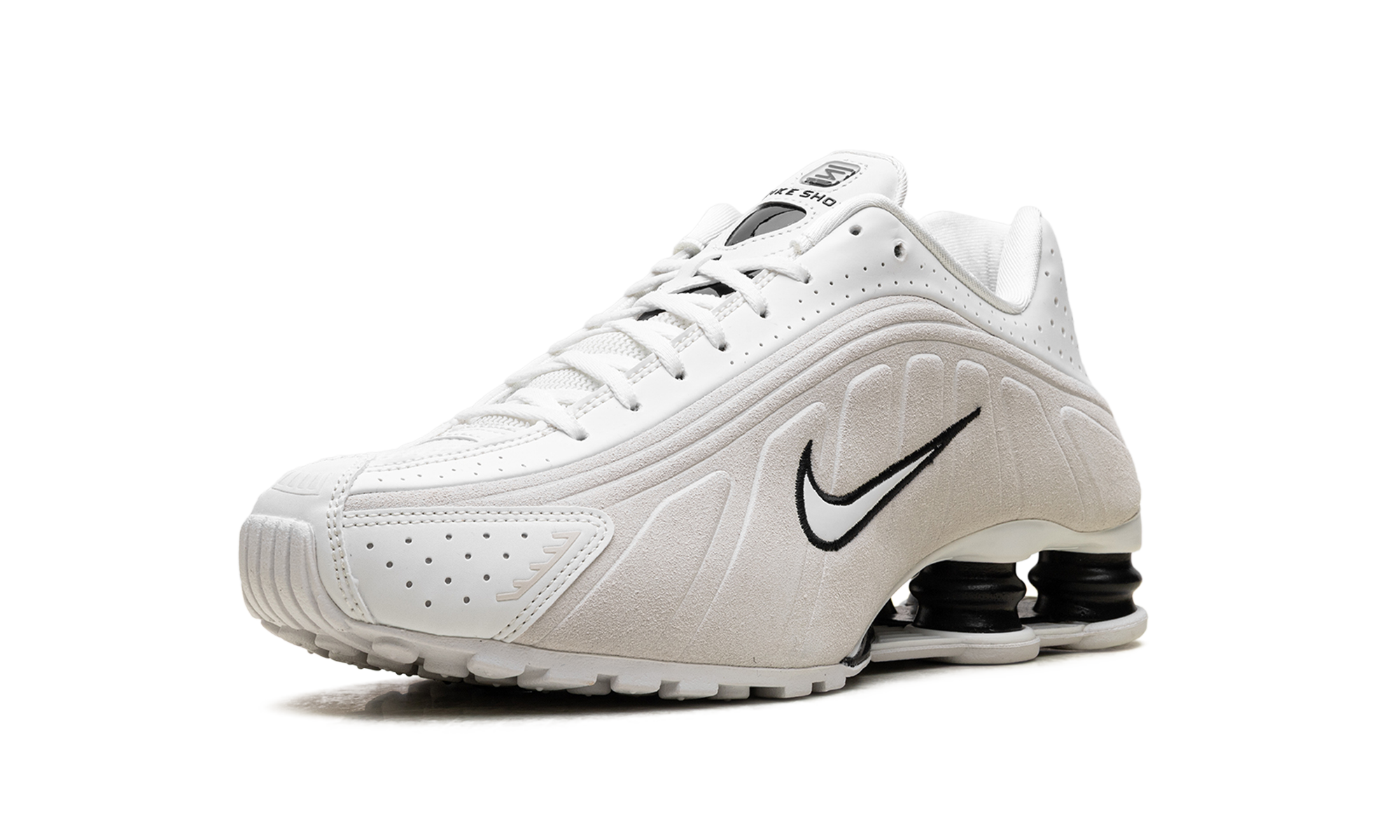 Shox R4 WMNS"White Black Suede" HQ7739 100