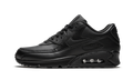 Air Max 90 Leather "Triple Black" 302519 001A