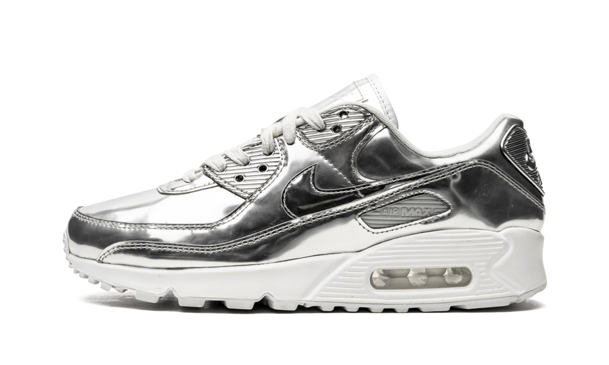 AIR MAX 90 WMNS"Metallic Pack - Silver" CQ6639 001