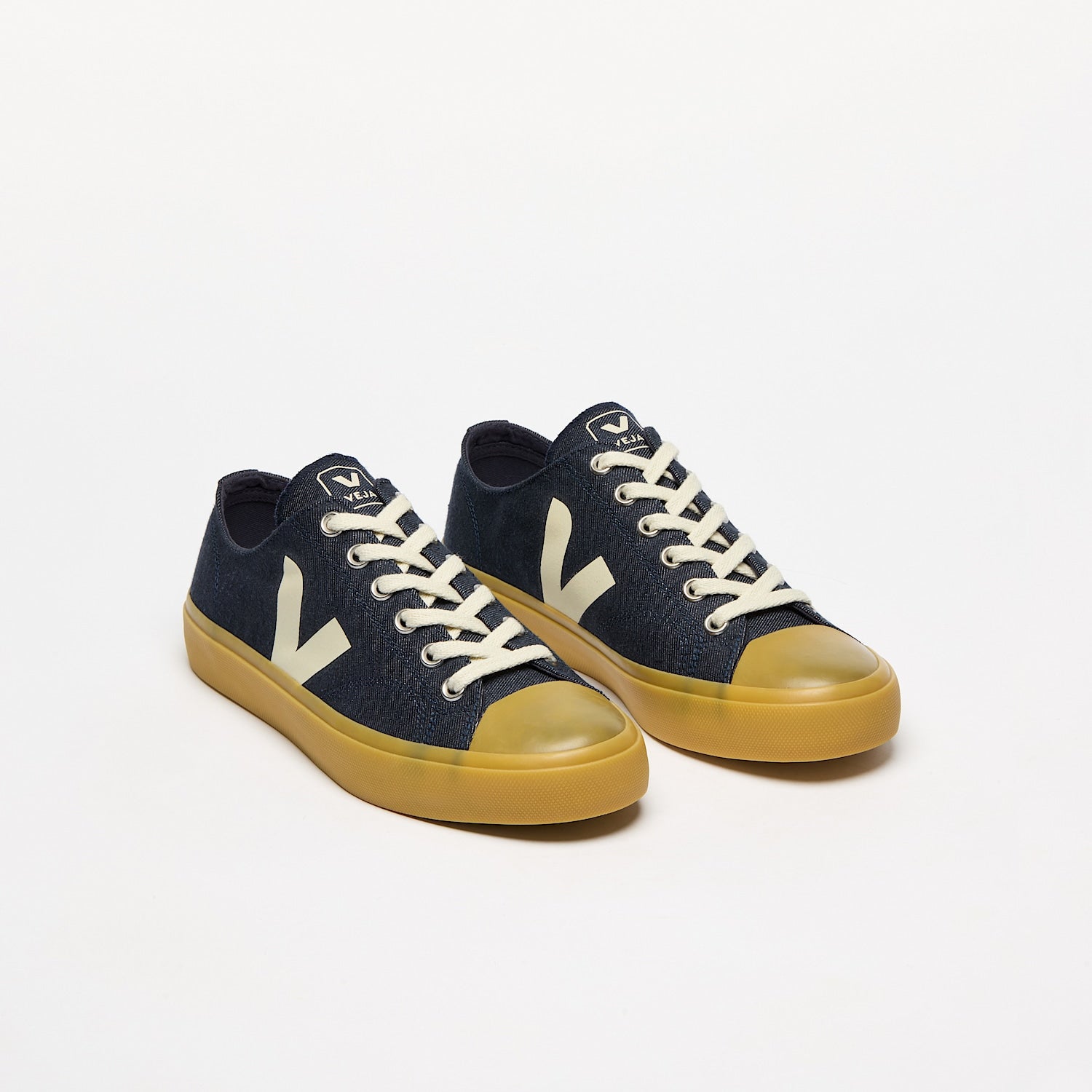 Men's Wata II Low in Denim Blue Pierre Natural
