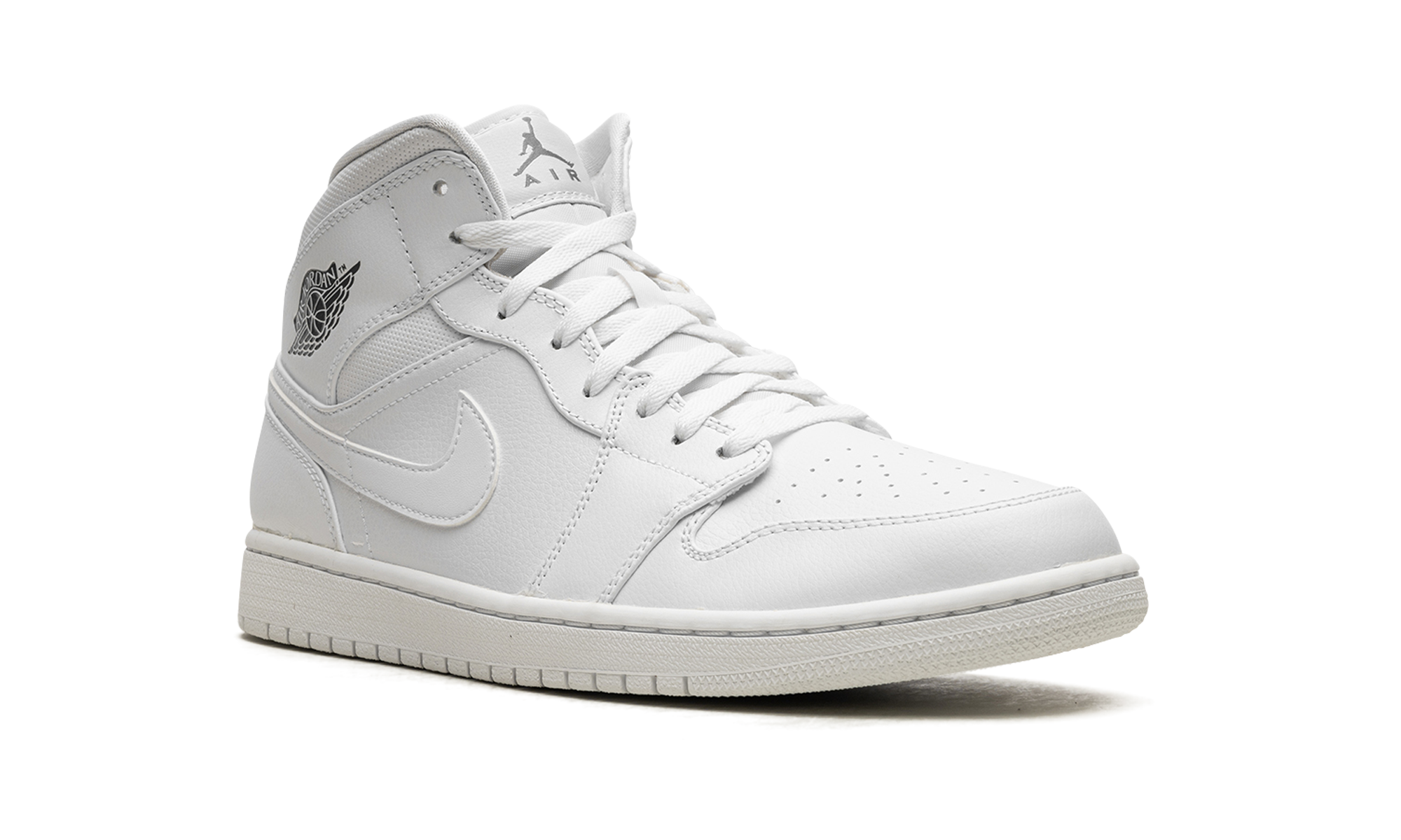 1 Mid "White / Cool Grey"
