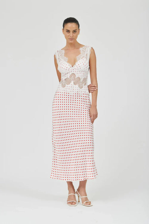 Café Romance Midi Dress