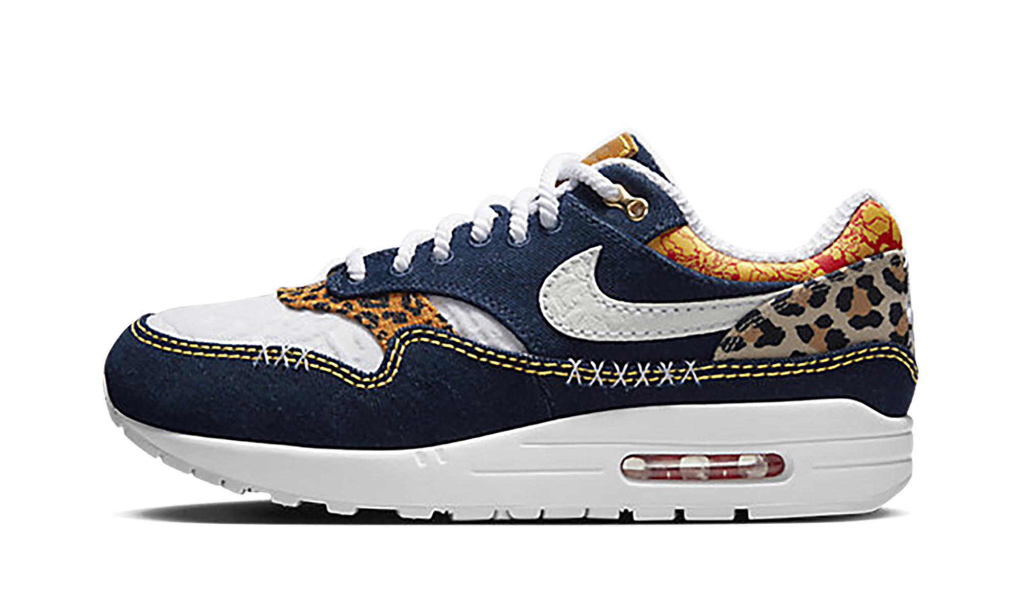 Air Max 1 PRM "Denim Leopard" FJ4452 432