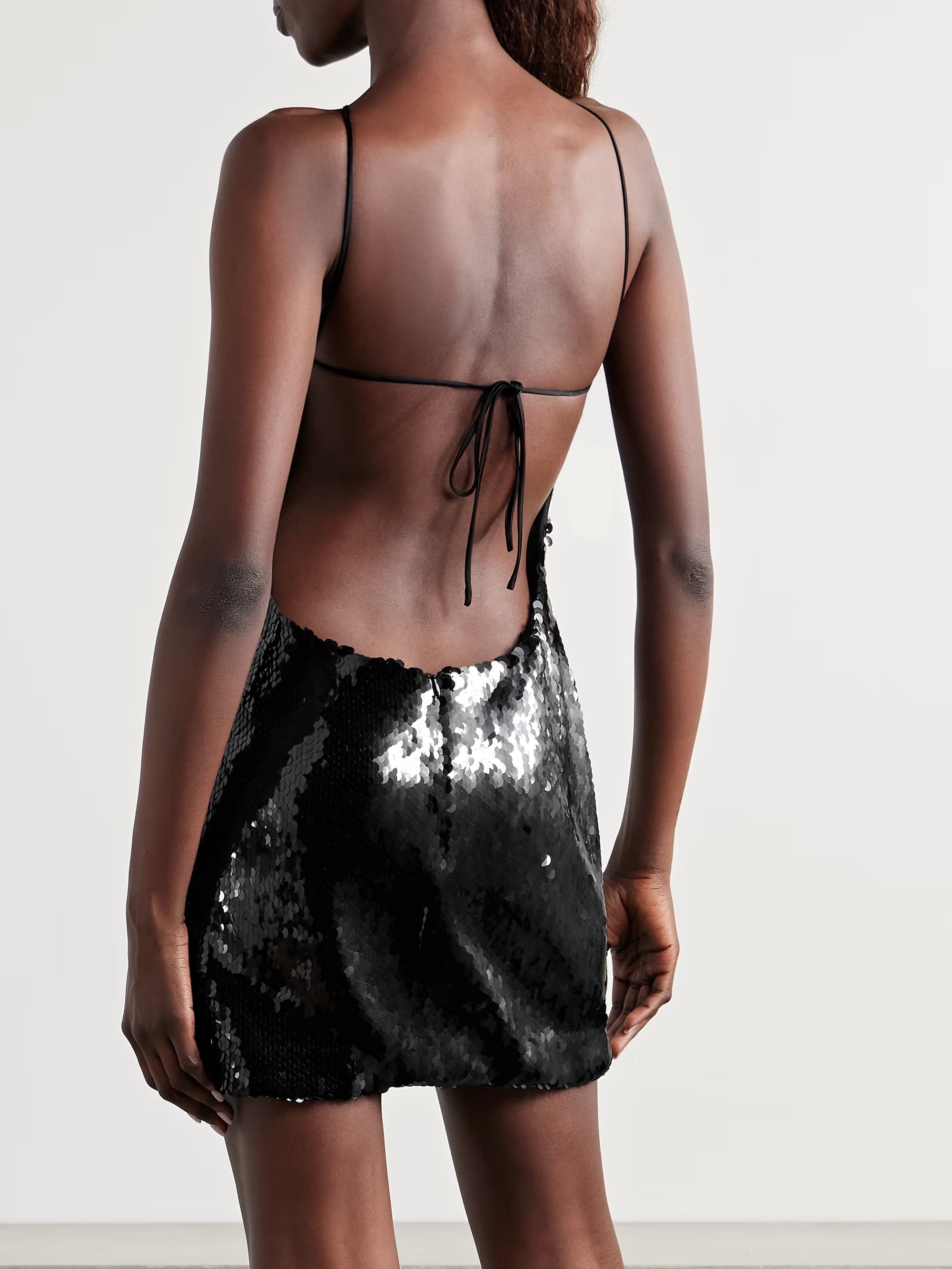 Midnight Bloom Mini Dress