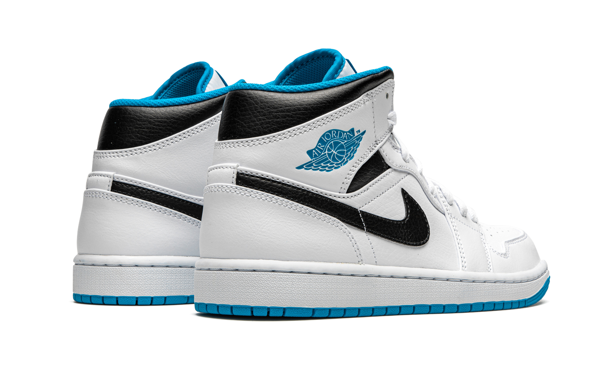 1 Mid "White / Laser Blue" 554724 141