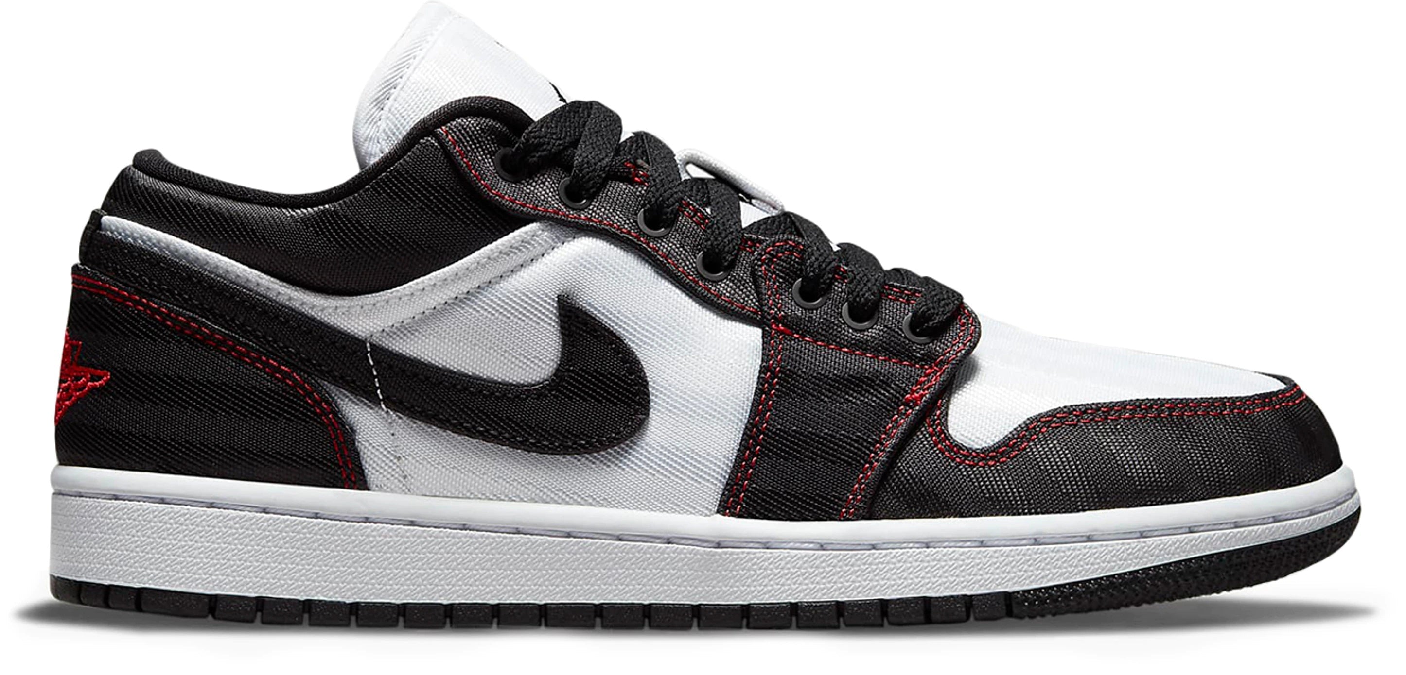 1 Low SE Utility White Black Gym Red (W)