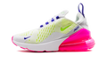 AIR MAX 270 MNS WMNS"White/ Pink Blast/ Volt" DH0252 100