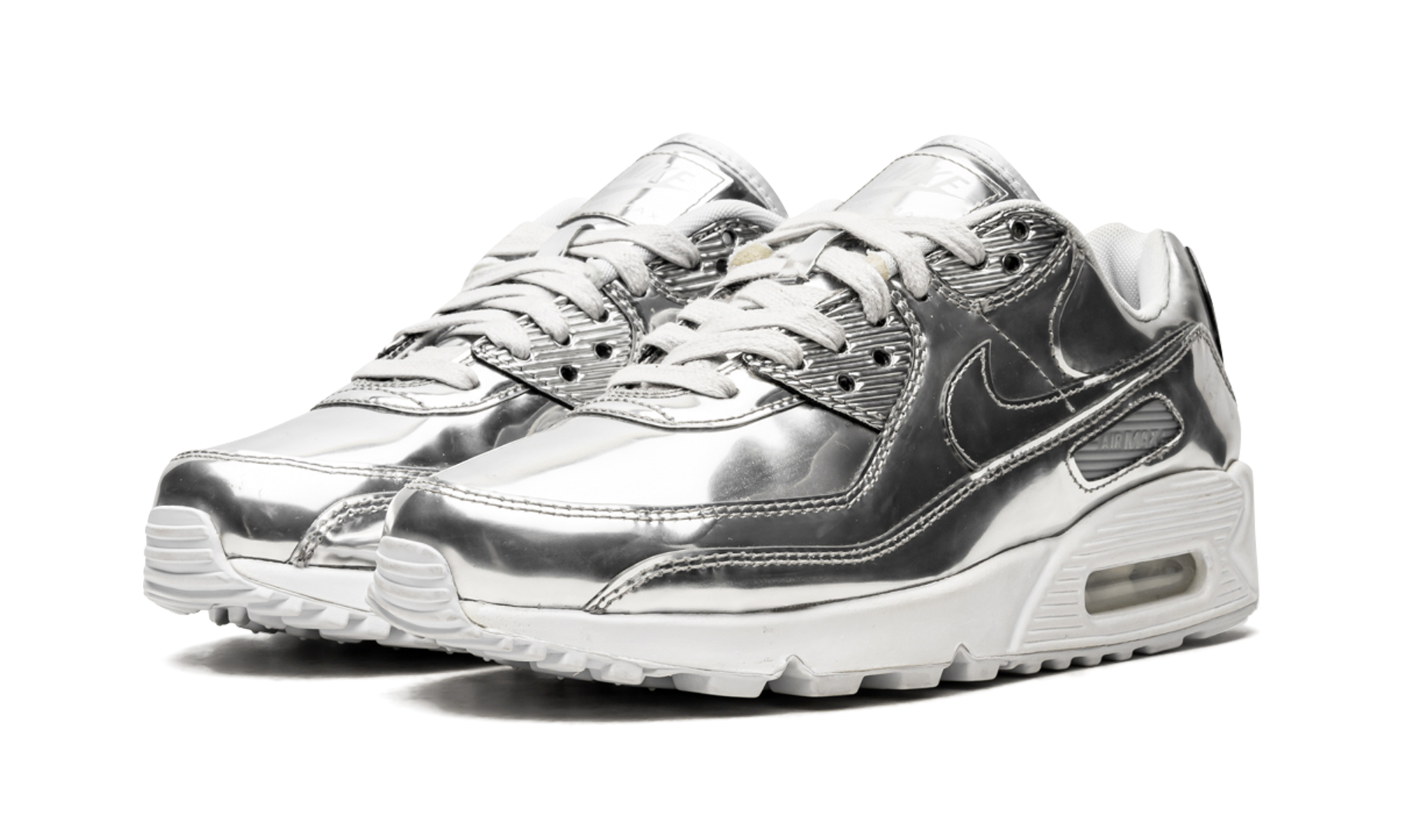 AIR MAX 90 WMNS"Metallic Pack - Silver" CQ6639 001