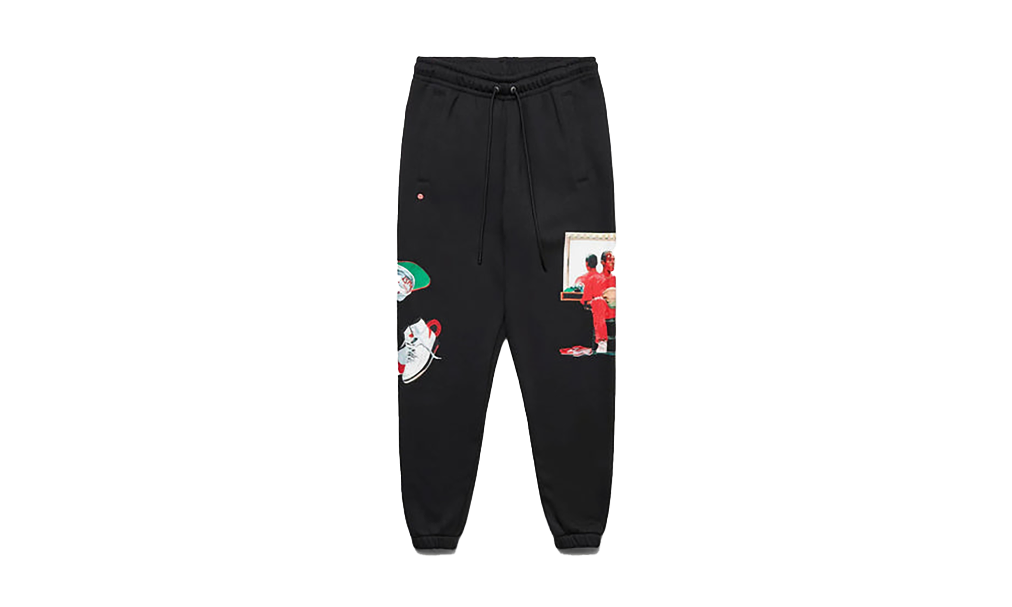 Artist Series By Jacob Rochester Fleece Pants "Black/Sail/University Red" DV1601 010