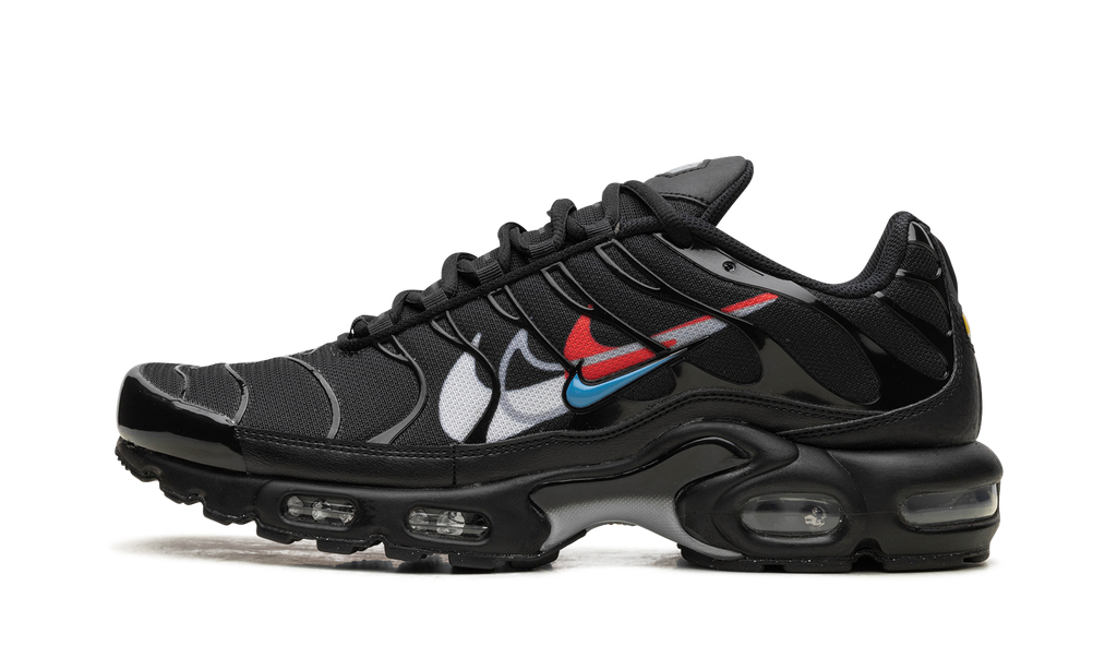 Air Max Plus "Multi Swoosh Black Bright Crimson" FJ4224 001