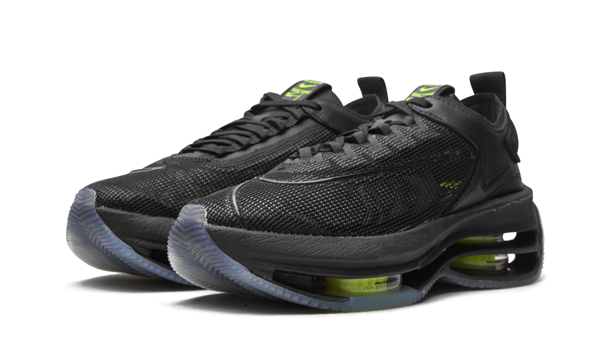 ZOOM DOUBLE STACKED MNS WMNS"Black/ Volt" CI0804 001