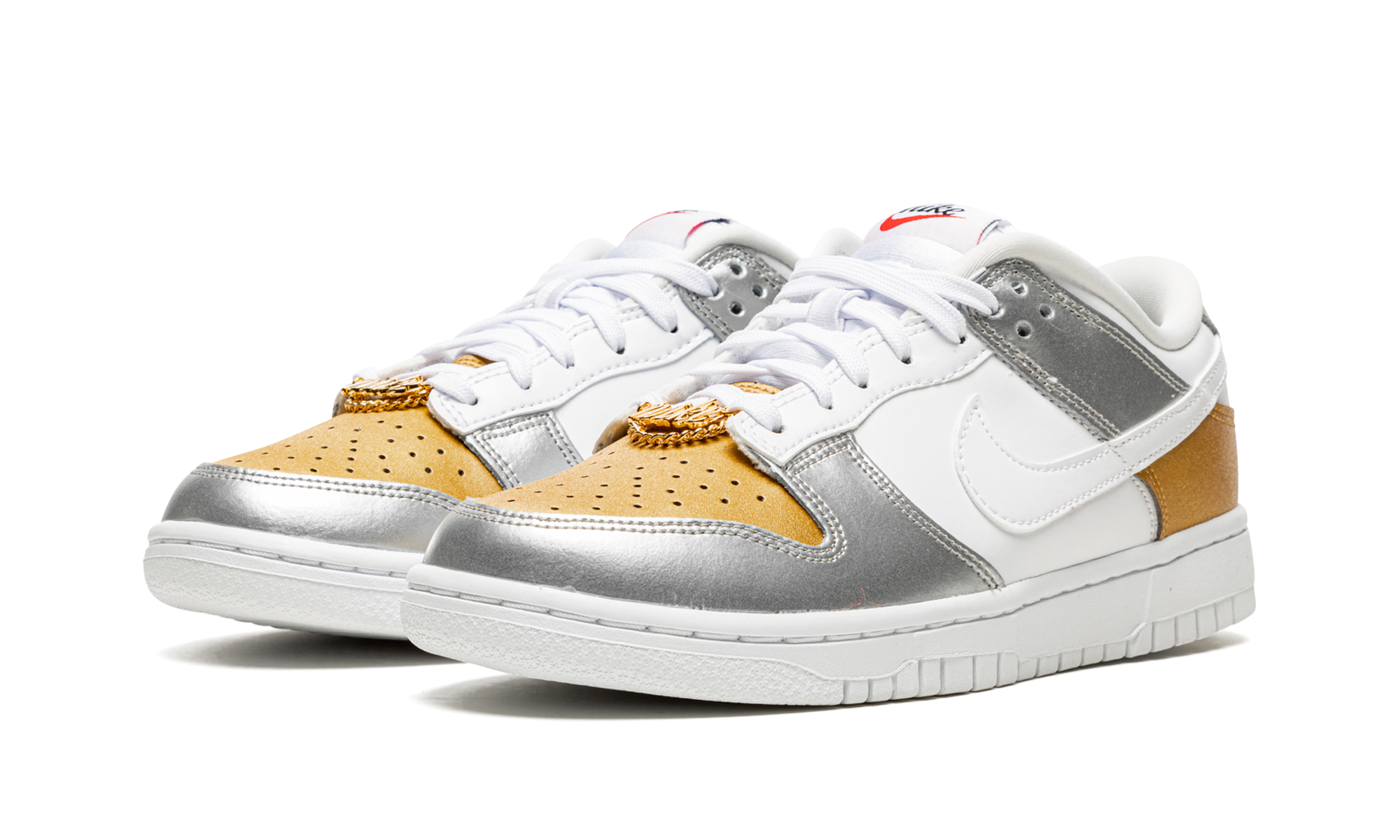DUNK LOW WMNS"Gold White Silver" DH4403 700