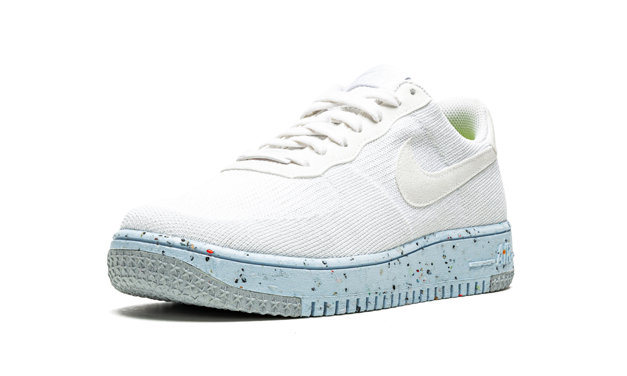 AIR FORCE 1 CRATER FLYKNI MNS WMNS"White" DC7273 100