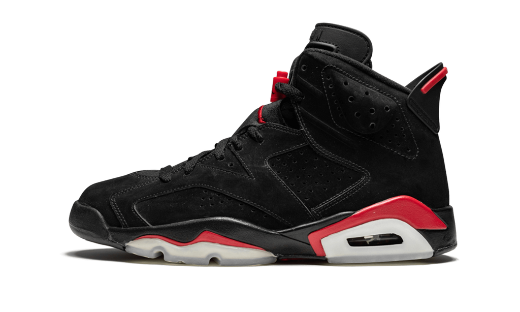 6 Retro "BLACK / VARSITY RED" 384664 061
