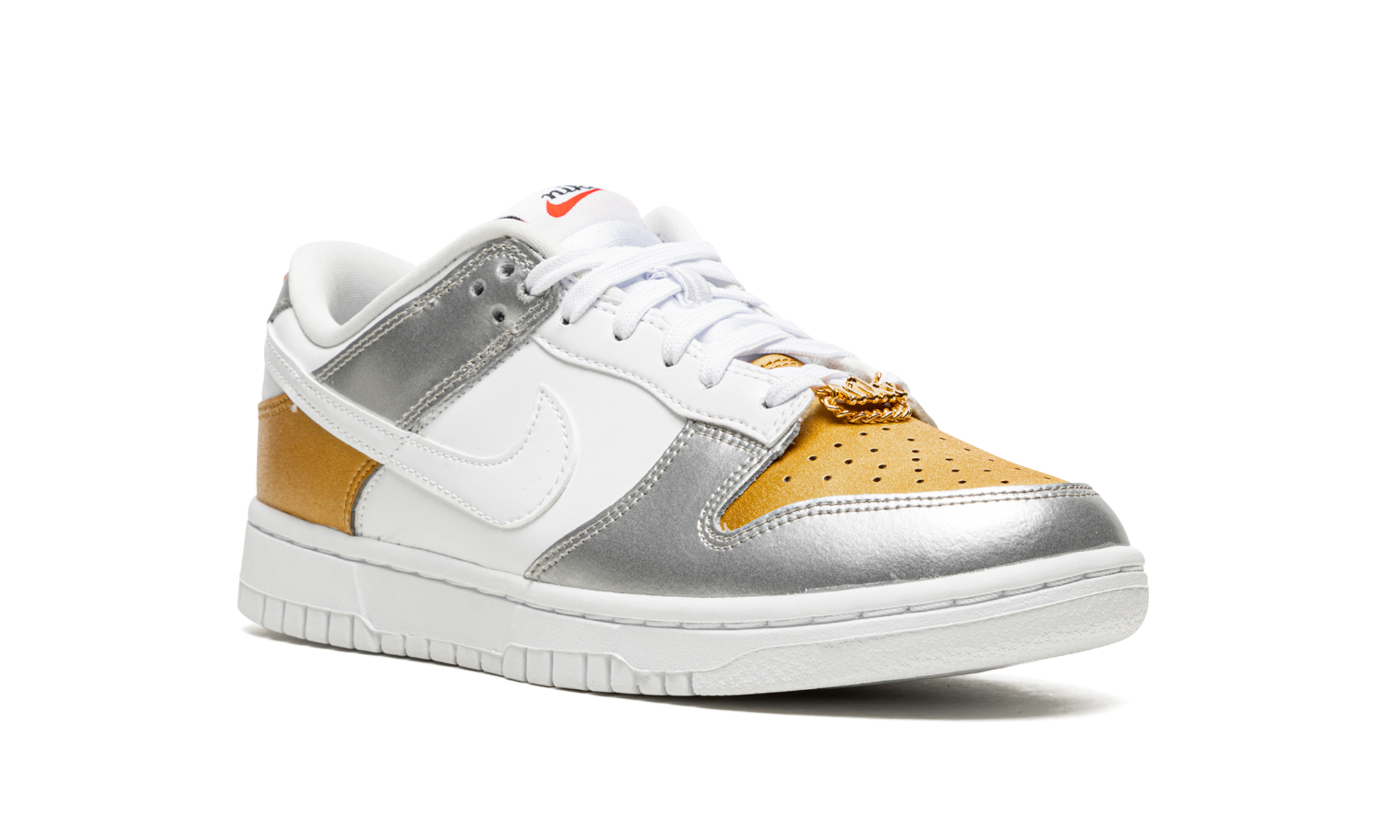 DUNK LOW WMNS"Gold White Silver" DH4403 700
