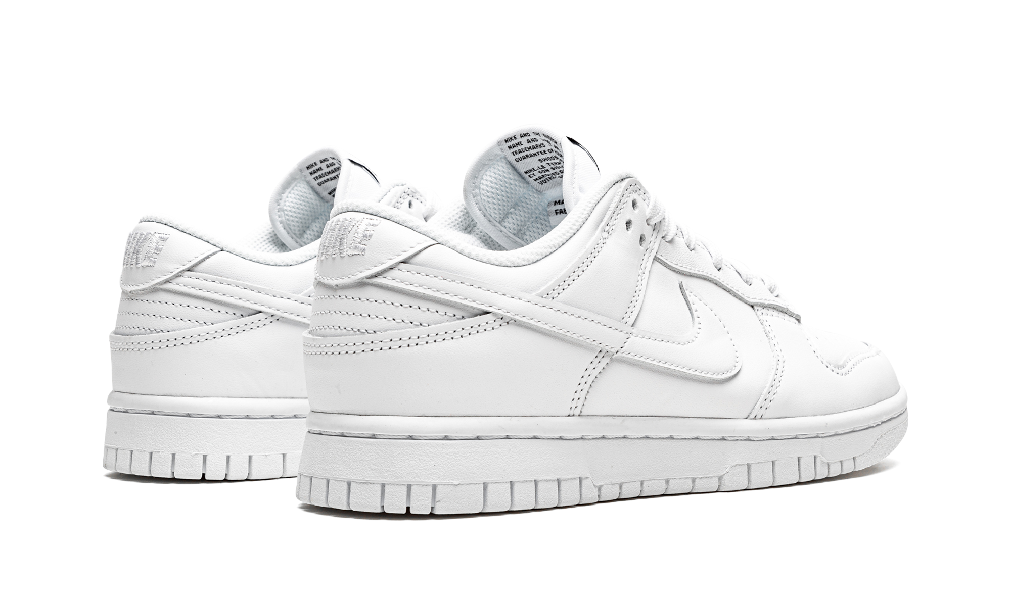DUNK LOW WMNS"Triple White" DD1503 109