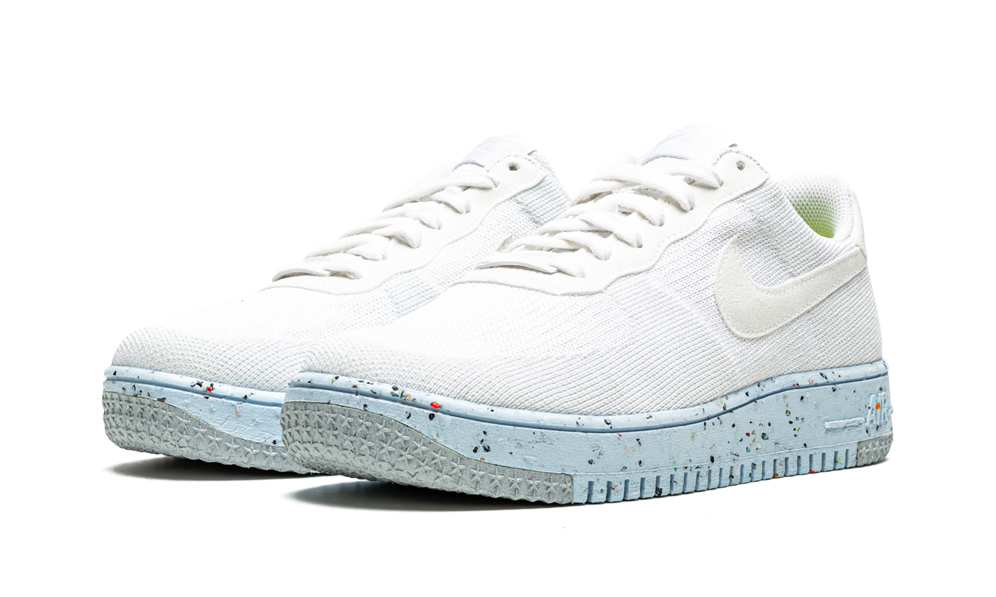 AIR FORCE 1 CRATER FLYKNI MNS WMNS"White" DC7273 100