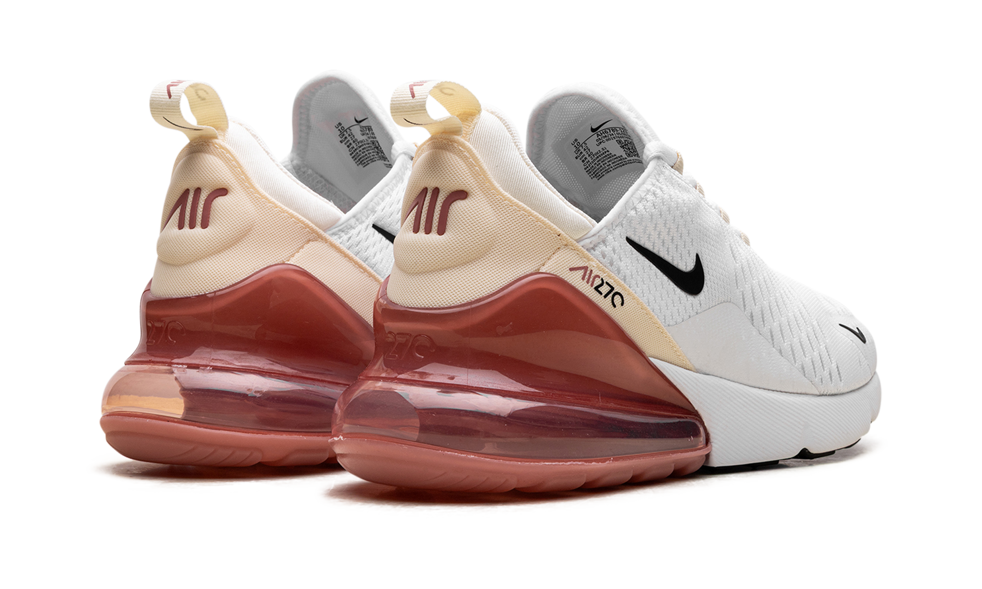 AIR MAX 270 WMNS"White Pale Ivory Muslin Black" AH6789 123