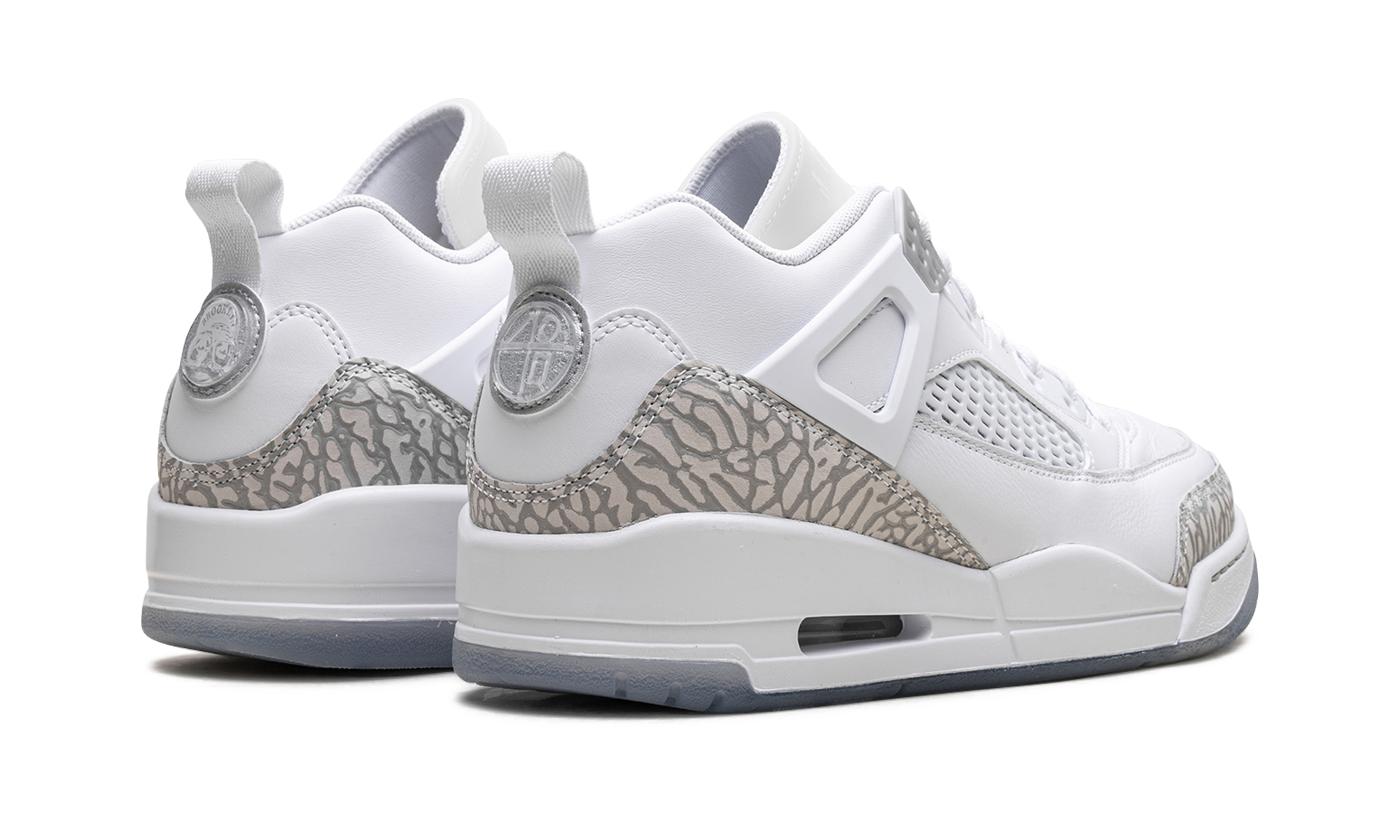 Spizike Low "White Metallic Silver Barely Blue Neutral Grey" FQ1759 103