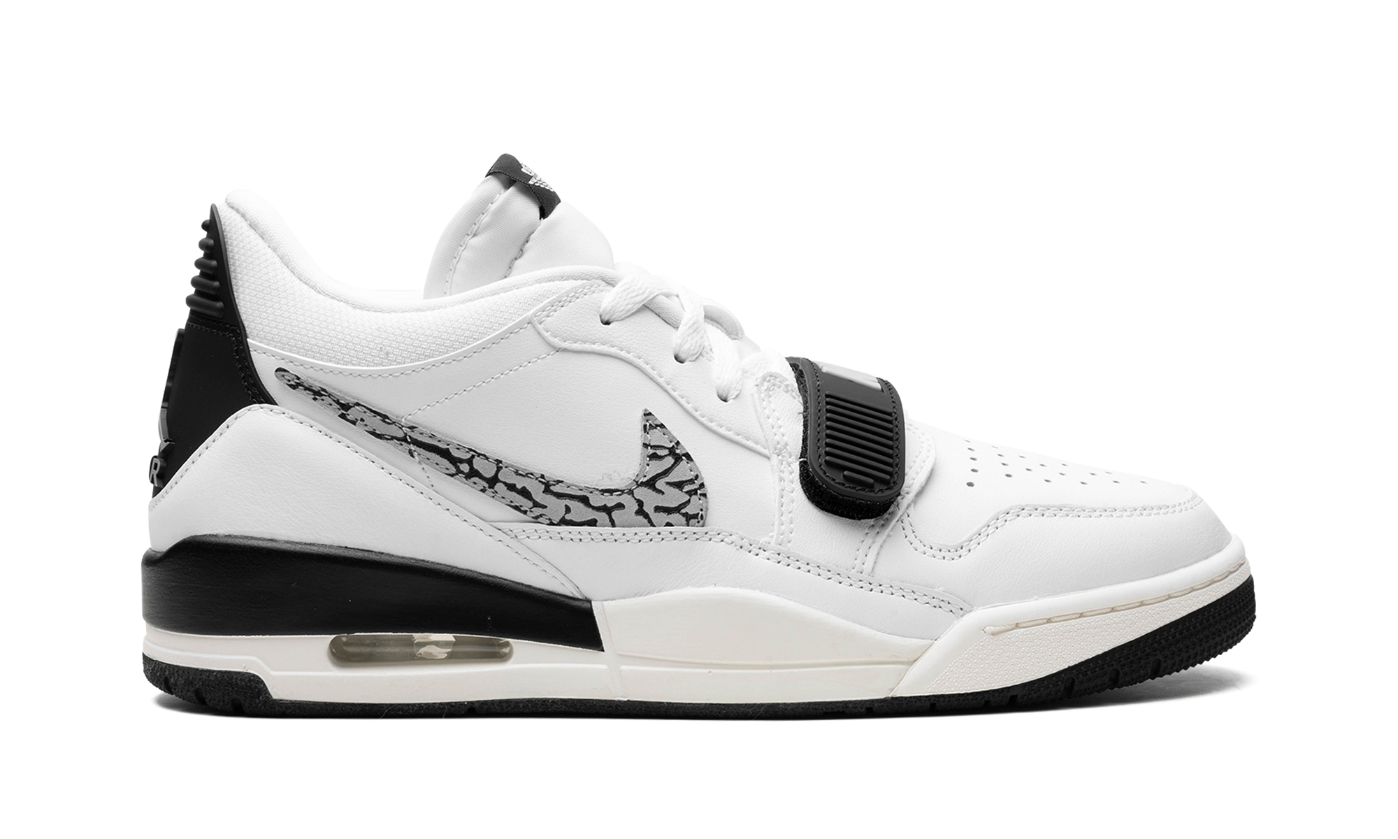 Legacy 312 Low "White Black Elephant Swoosh" CD7069 110